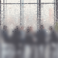 Pixel pattern Privacy Window film