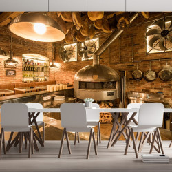 Kitchen Panoramic Wallpaper