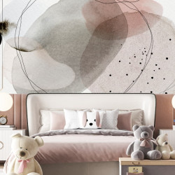 Abstract Neutral Panoramic wallpaper