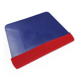 Squeegee with felt