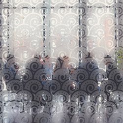 Tumult Waves Pattern Privacy Window film 2