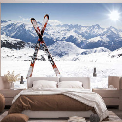 Ski Panoramic wallpaper