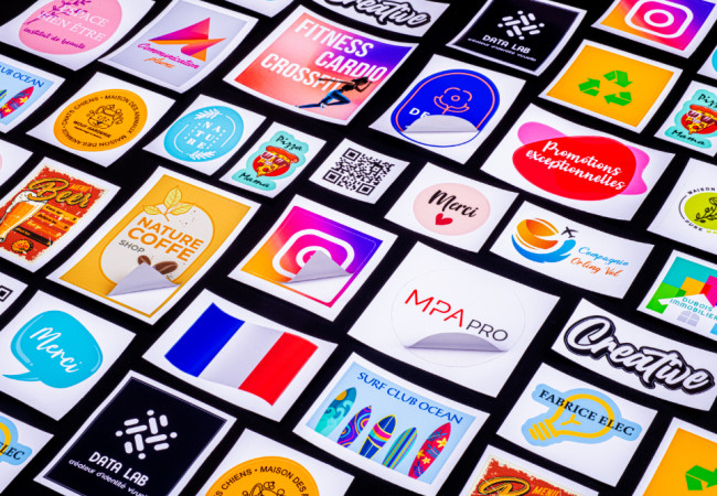 Kiss-cut window decal