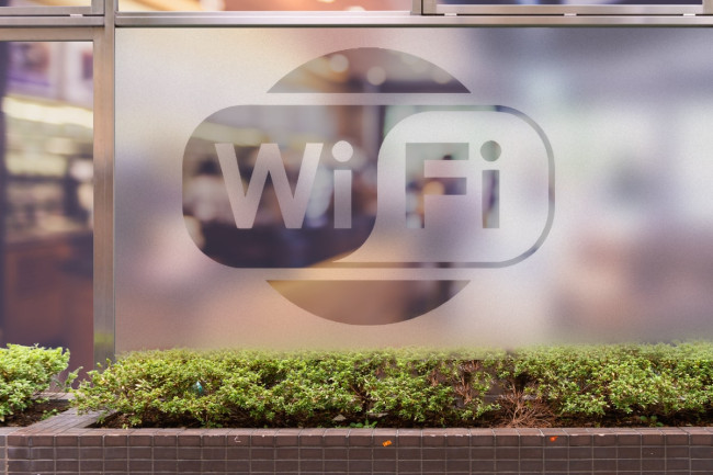 WIFI logo Privacy Window film