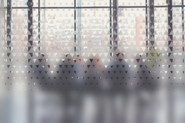 Triangle pattern Privacy Window film