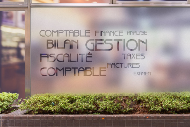 Sticker Lettrage Comptable Dépoli