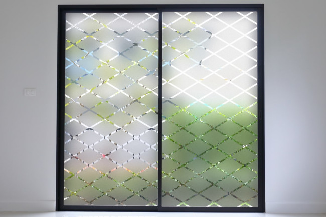 Losange pattern 2 Privacy Window film