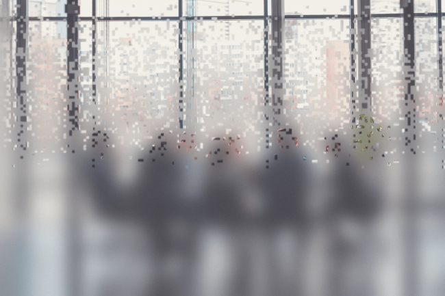 Pixel pattern Privacy Window film