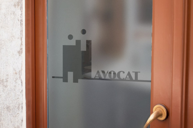 Lawyer logo 2 Privacy Window film