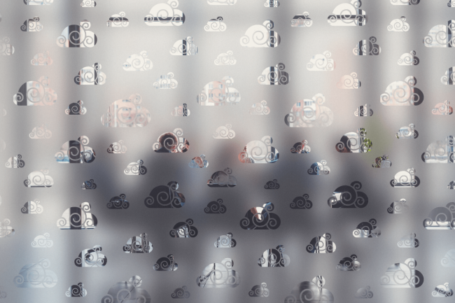 Japanese cloud motif Privacy Window film