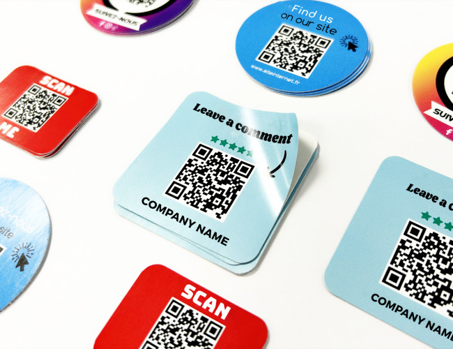 QR Code Stickers MPA Pro